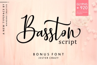 Basston Script: An Elegant Font for Creative Projects