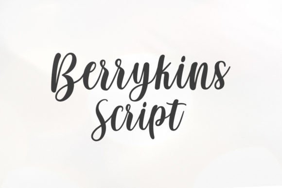 Berrykins Script: A Creative Font for Modern Projects