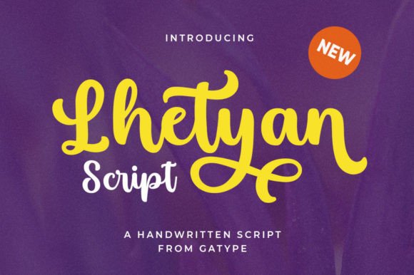 Bringing Timeless Elegance to Modern Design with Lhetyan Script