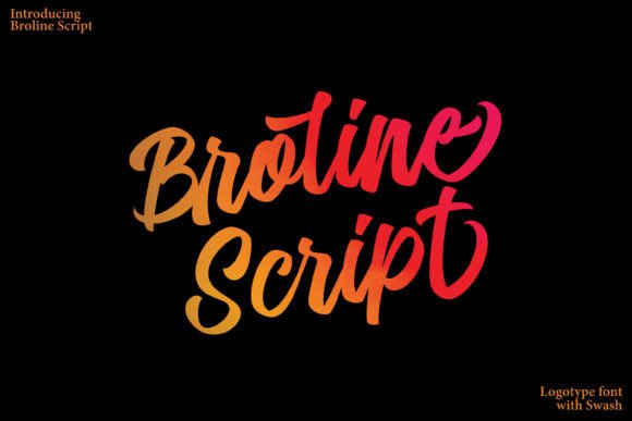 Broline Script: Where Charm Meets Elegance in Handwritten Design