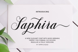 Designing with Personality: The Saphira Script Typeface