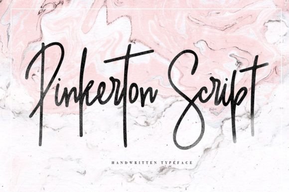 Elevate Your Projects with Pinkerton Script