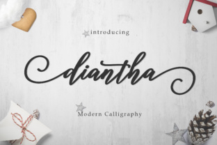 Exploring the Elegance of Diantha Script for Modern Designers