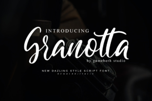 Granotta Script: A Modern Script for Dazzling Holiday Designs