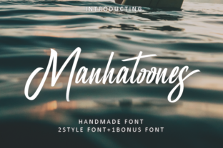 Manhatoone Script: The Casual Typeface for Bold Brands