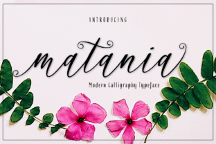 Matania Script: A Fresh Take on Modern Calligraphy