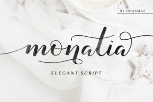 Monatia Script: An Elegant Typeface for Modern Projects