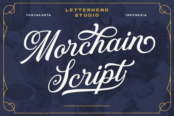 Morchain Script: Adding Authentic Elegance to Modern Design
