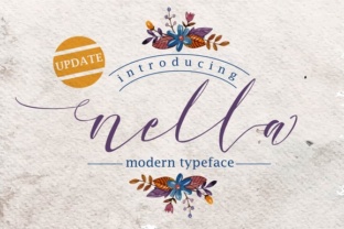 Nella Script: A Modern Calligraphy Font for Elegant Projects