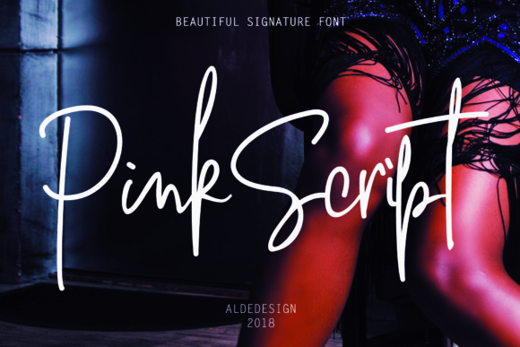Pink Script: A Handwritten Font That Feels Alive