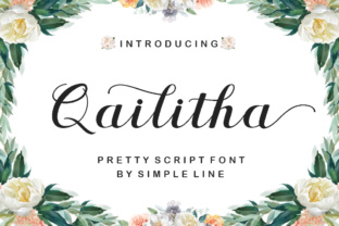 Qailitha Script: An Energetic Brush Font for Modern Design