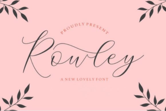 Rowley Script: Crafting Authenticity with a Premium Font