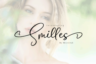 Smilles Script: A Modern Calligraphy Font for Elegant Designs