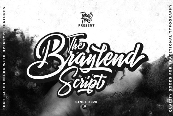 The Braylend Script: A Handwritten Font for Authentic Brands