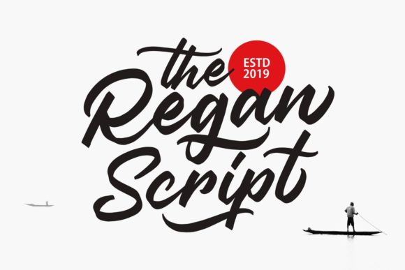 The Regan Script: A Retro Handwritten Font with Modern Appeal